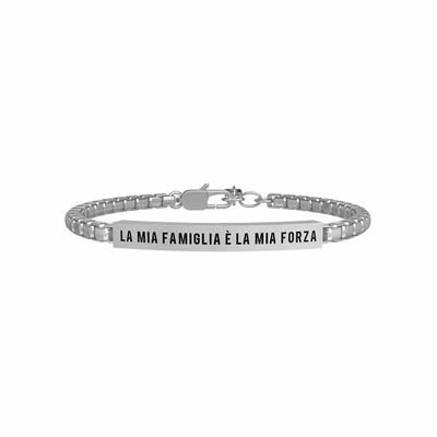La Mia Famiglia E' La Mia Forza Bracciale - Uomo - Kidult
