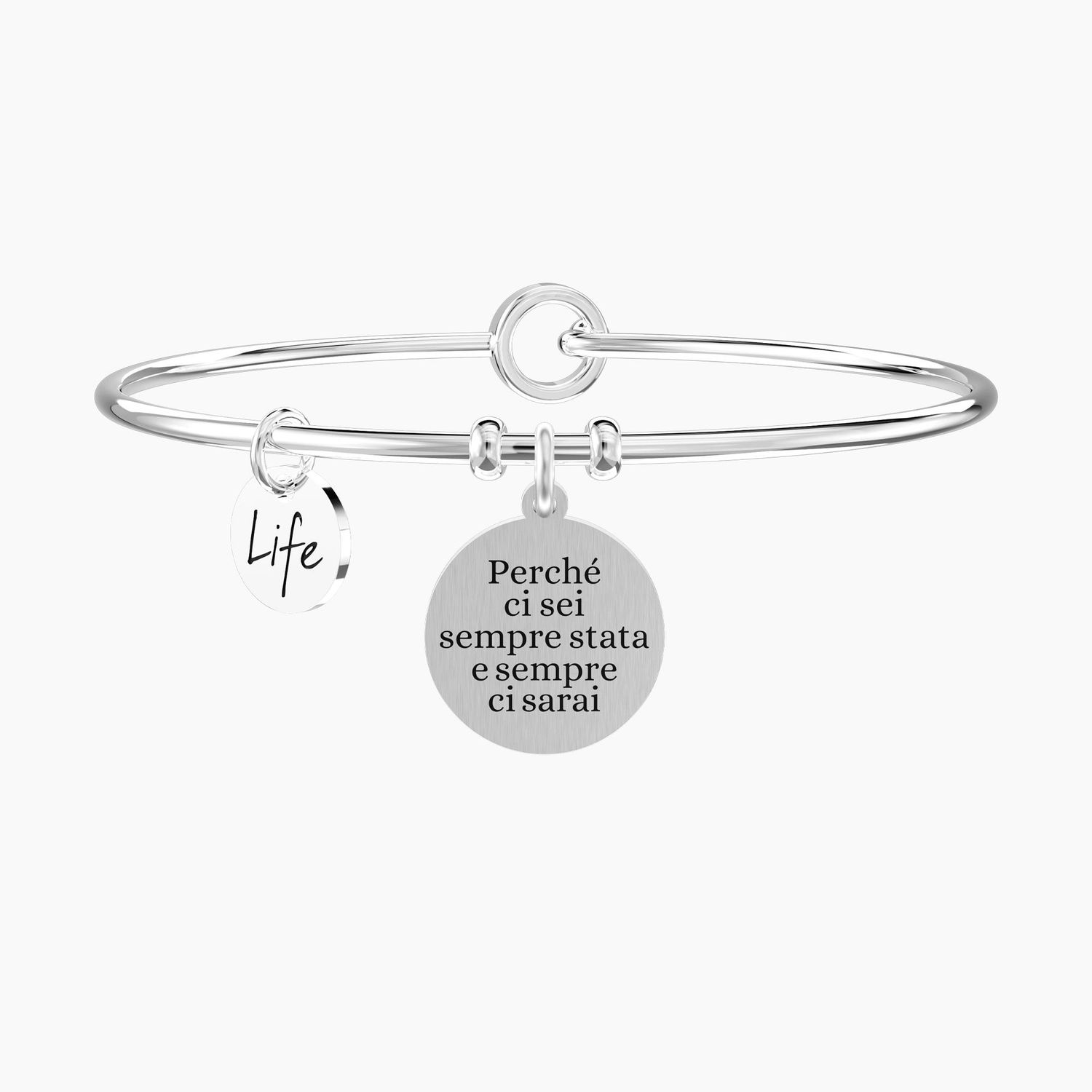 Bracciale rigido con ciondolo amica Kidult