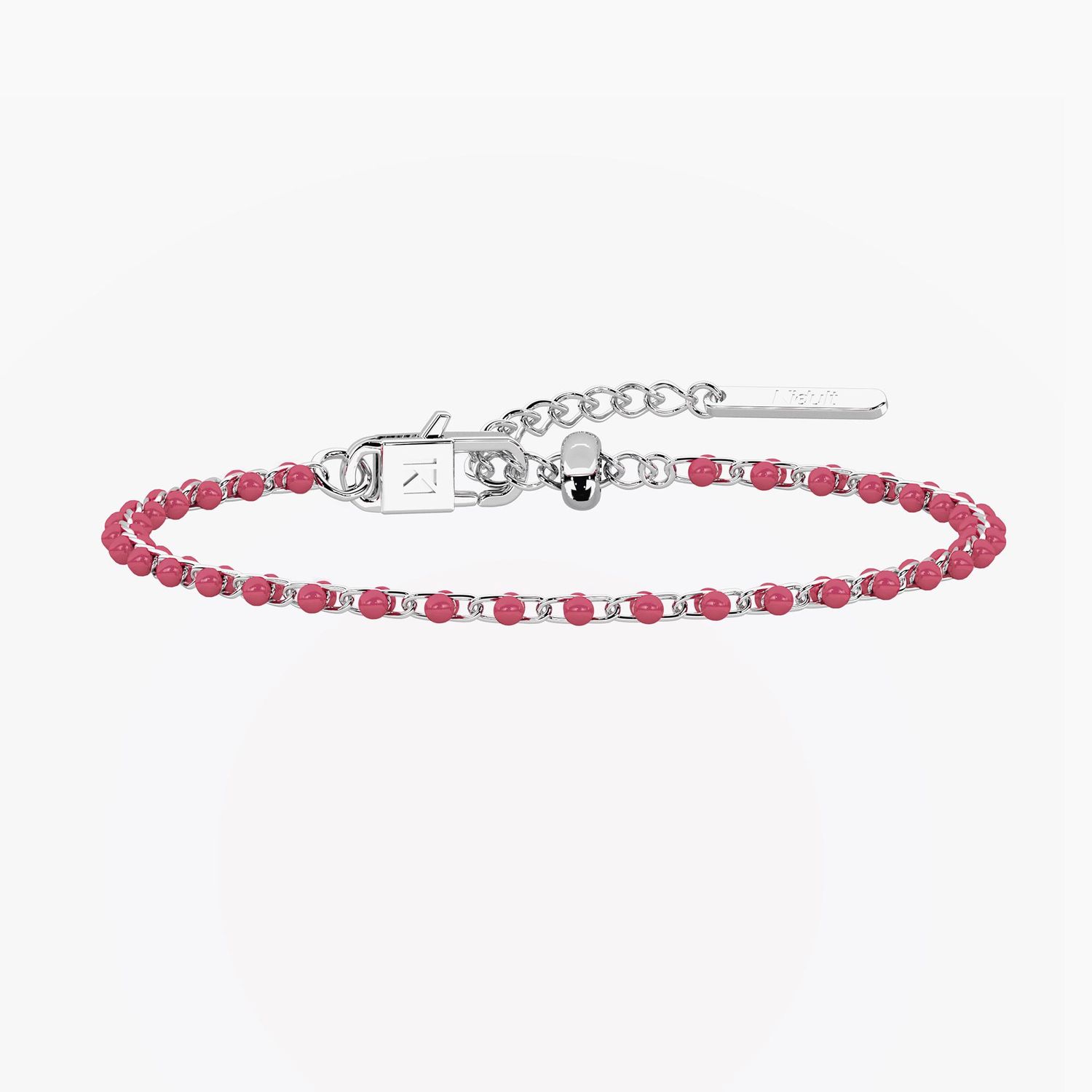 Bracciale componibile rosa Kidult