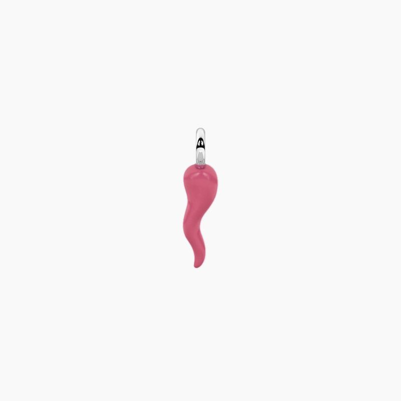 Ciondolo a forma di cornetto rosa Kidult