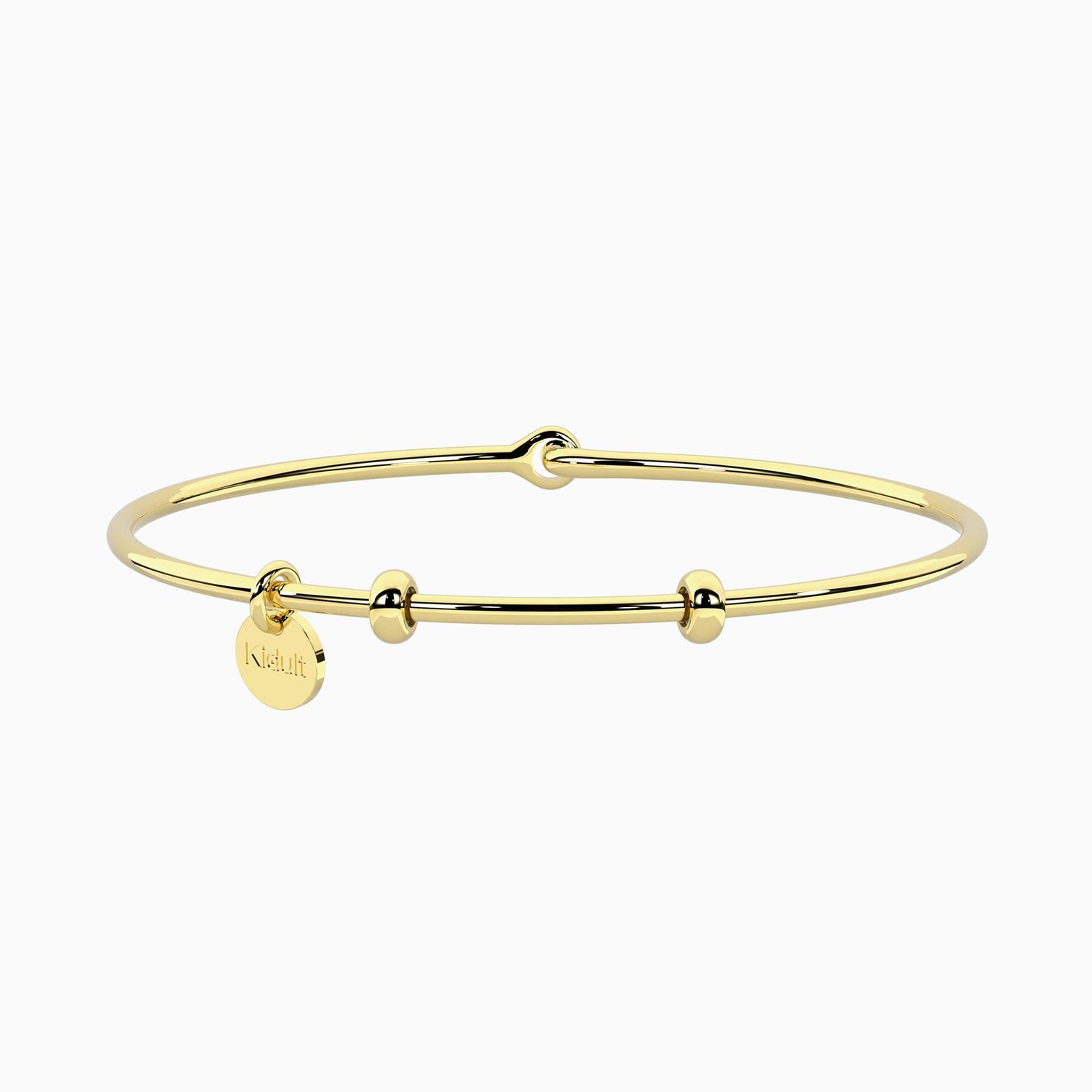 Bracciale rigido componibile in acciaio taglia m Hula-hoop Kidult BY YOU