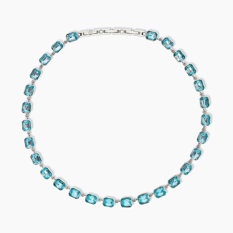 Girocollo con cristalli azzurri Style 01 Kidult
