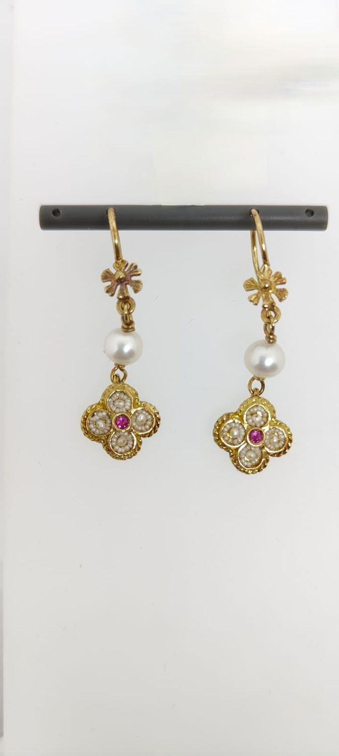 OR. G. PEND. A QUADR. E RUBINO OR. G. PEND. A QUADR. E RUBINO