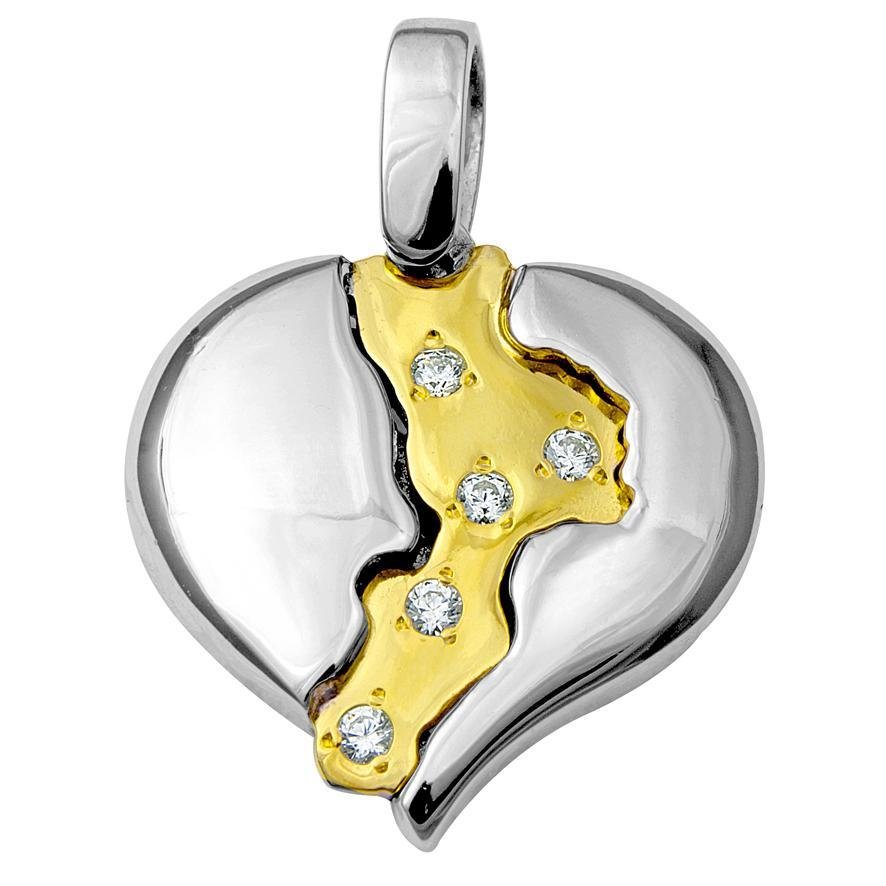 Alpenflüstern Bracciale Donna Con Ciondolo A Cuore Di Strass – Argento Antico – Per Costume Tradizionale Bavarese E Oktoberfest