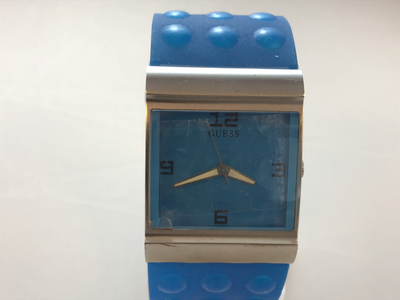 orologio Guess blu con bracciale in silicone
