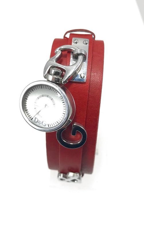 Orologio a ciondolo D&G femminile rosso