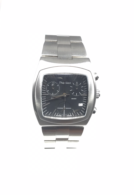 Orologio crono donna grigio con datario Orologio crono donna grigio con datario