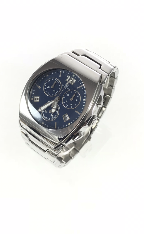 Orologio crono uomo blu con datario Orologio crono uomo blu con datario