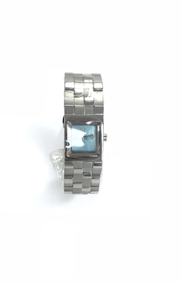 OROLOGIO DONNA SOLO TEMPO SEMIRIGIDO CONQUADRANTE AZZURRO