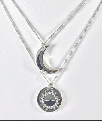 GIROCOLLO PER LUI E PER LEI. SOLE E LUNA GIROCOLLO PER LUI E PER LEI. SOLE E LUNA