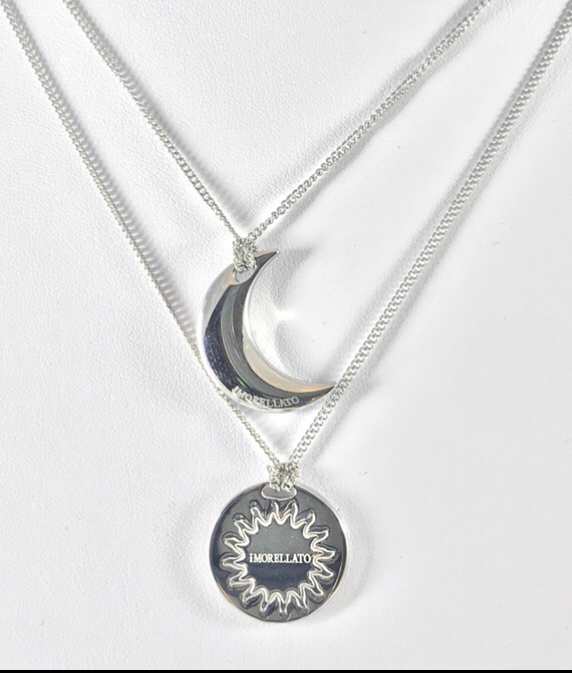 GIROCOLLO PER LUI E PER LEI. SOLE E LUNA GIROCOLLO PER LUI E PER LEI. SOLE E LUNA