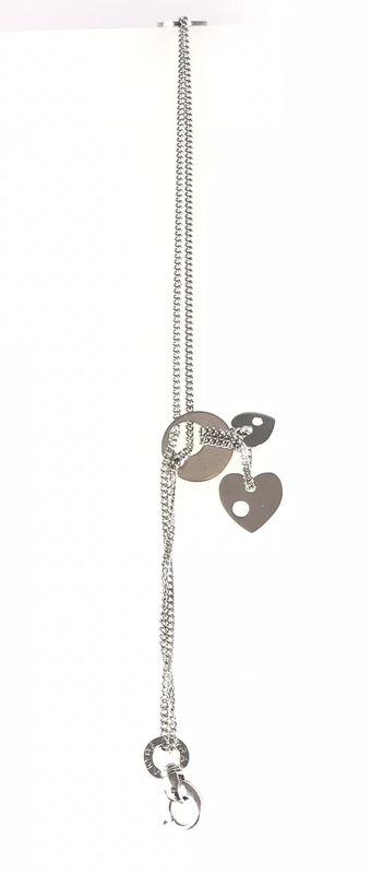BRACCIALE CON CIONDOLI A CUORE