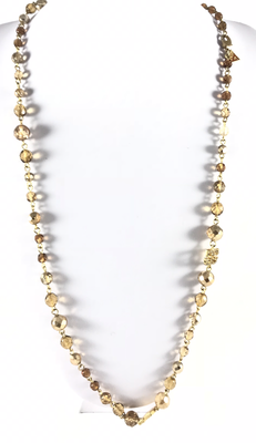 CHANEL GUESS JEW GIALLA CON PIETRE SFACCETTATE. Ref. UFN90803