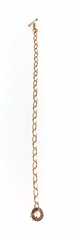 BRACCIALE IN ARGENTO ROSÈ CM 19