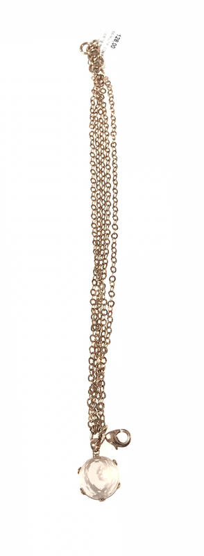 BRACCIALE BRONZO CON PIETRA SFACCETTATA BRACCIALE BRONZO CON PIETRA SFACCETTATA