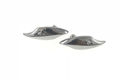 ORECCHINI IN ACCIAIO E DIAMANTE ORECCHINI IN ACCIAIO E DIAMANTE