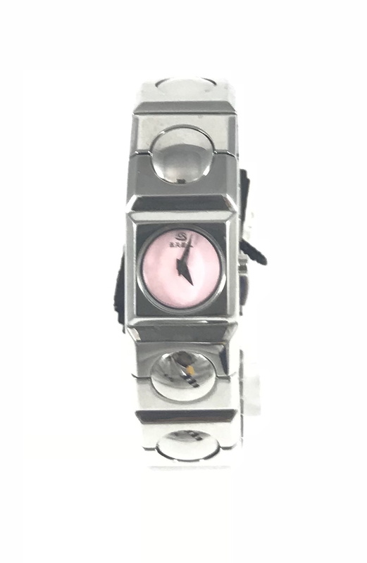 OROLOGIO SEMIRIGIDO SOLO TEMPO CON QUADRANTE ROSA OROLOGIO SEMIRIGIDO SOLO TEMPO CON QUADRANTE ROSA