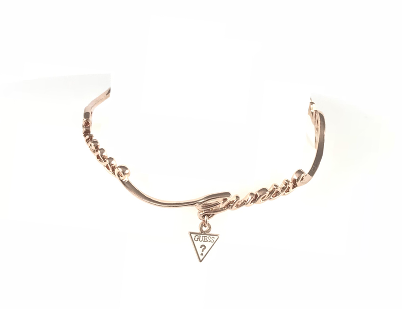 BRACCIALE RIGIDO ROSÈ CON LOGO BRACCIALE RIGIDO ROSÈ CON LOGO