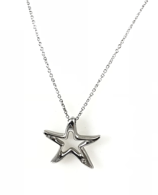 GIROCOLLO CON STELLA E DIAMANTE NATURALE