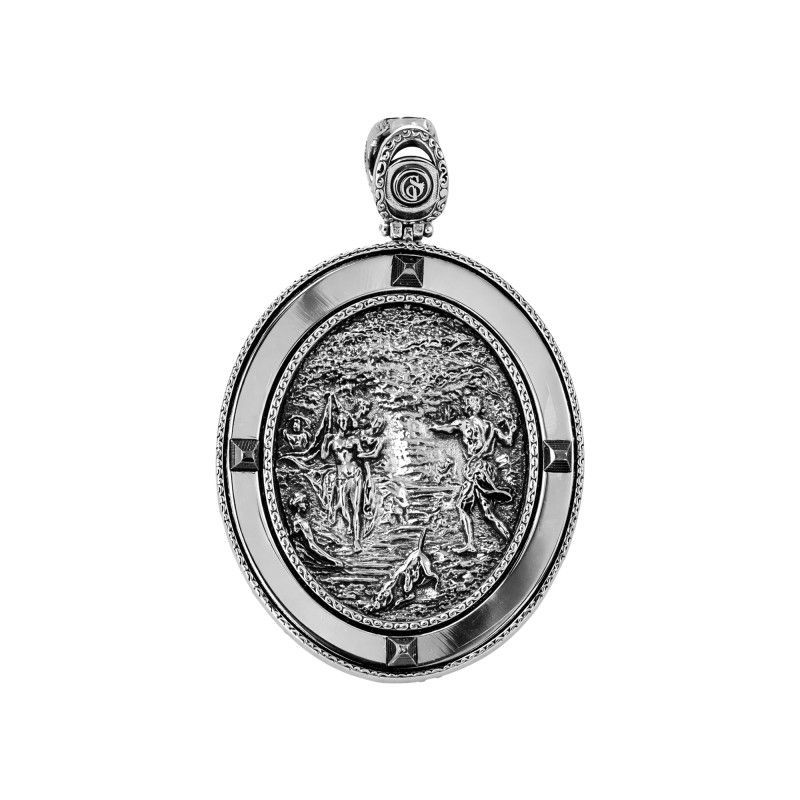 Ciondolo argento brunito Estate