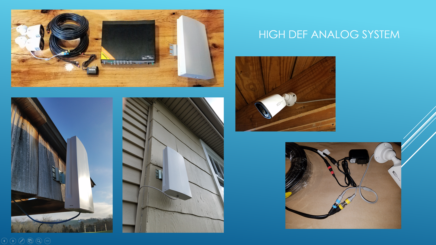 Riverwind™ 4 Camera  High Definition  Wireless Barn System