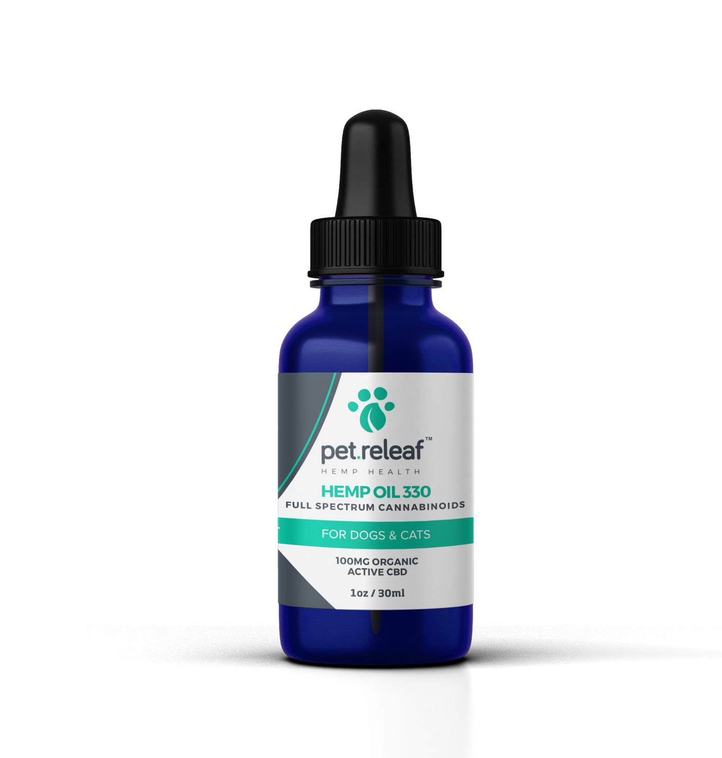 Hemp Oil 330 - 100mg Active CBD - 1 oz.