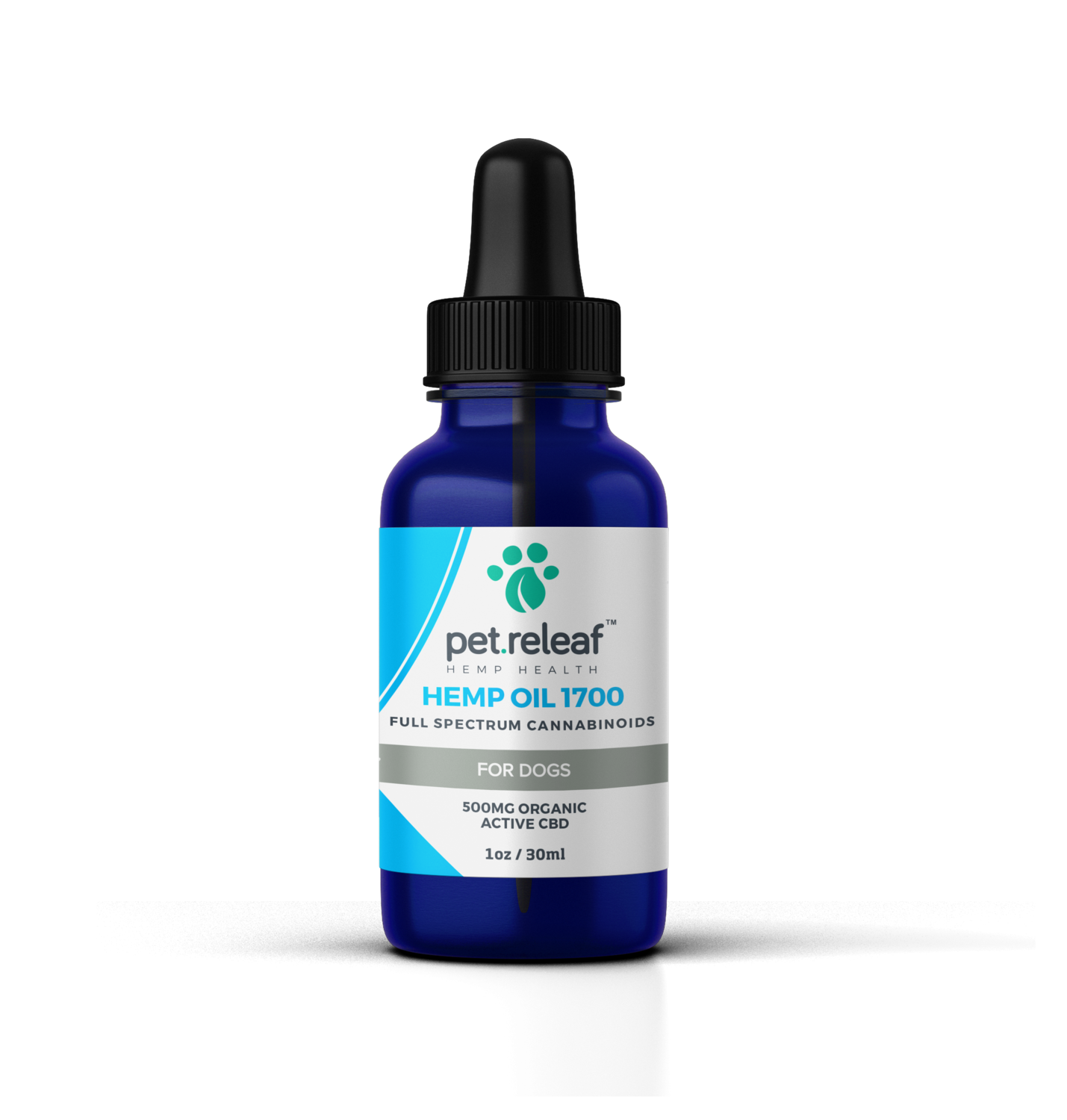 Hemp oil 1700 - 500mg Active CBD 1 oz.