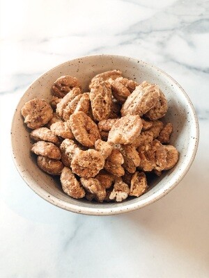 Coffee Coated Pecans - Candied Pecans