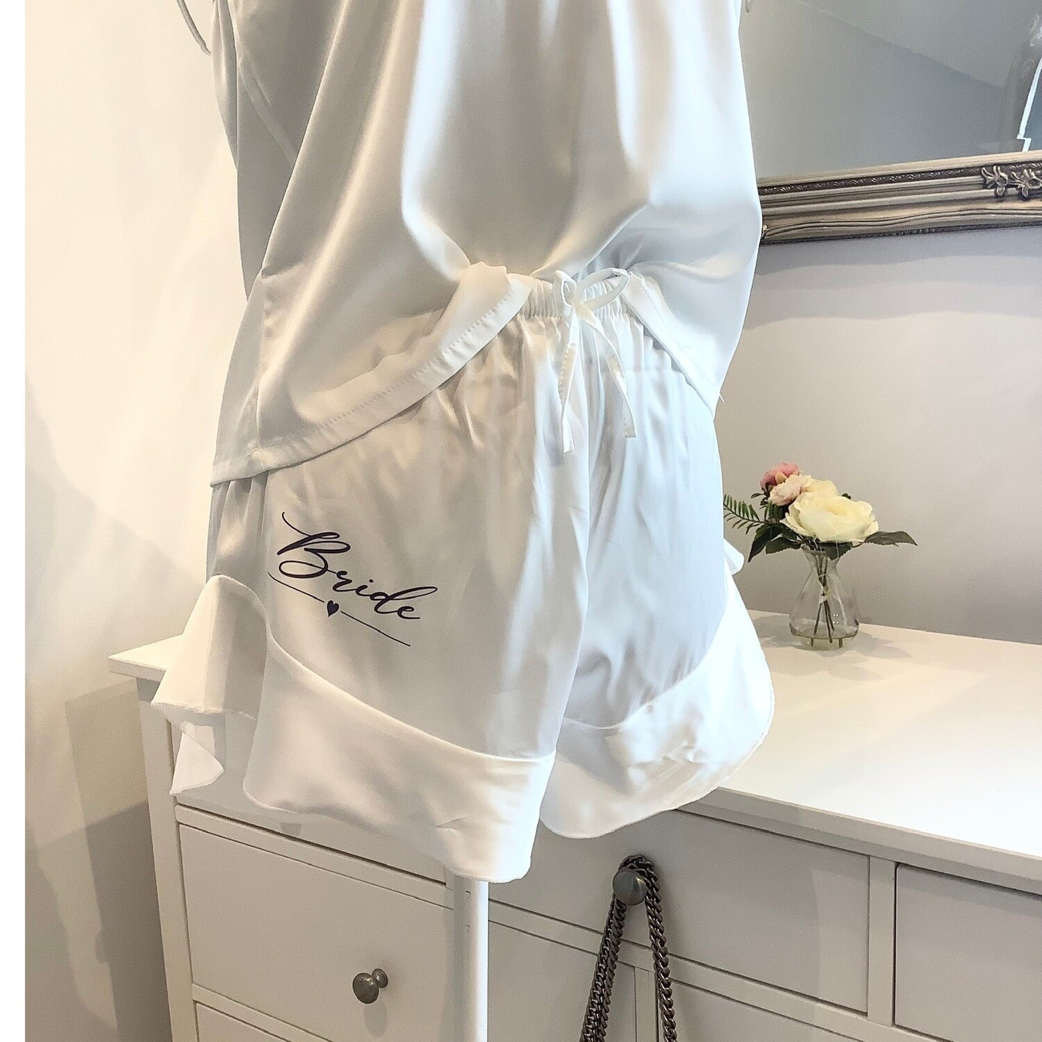 Personalised satin cami pjs Emily