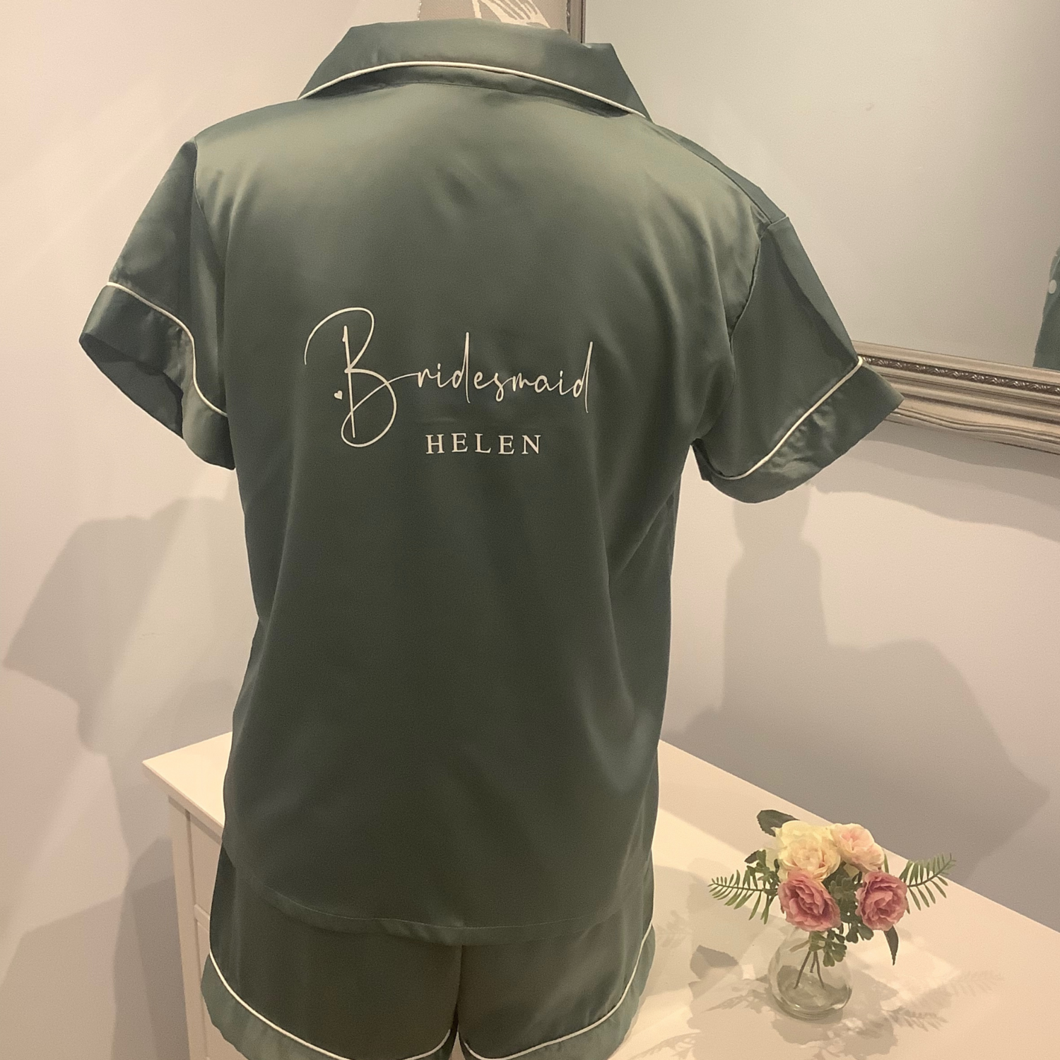 Bridesmaid satin pjs HELEN