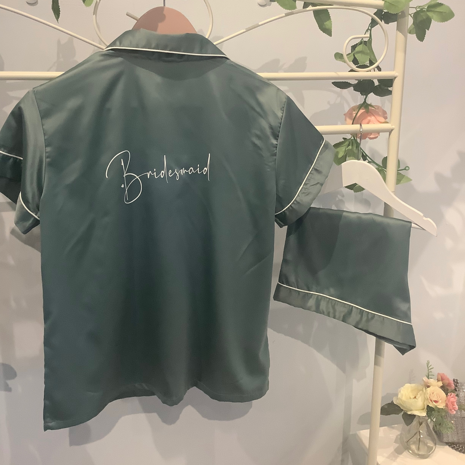 Bridesmaid satin pjs HELEN