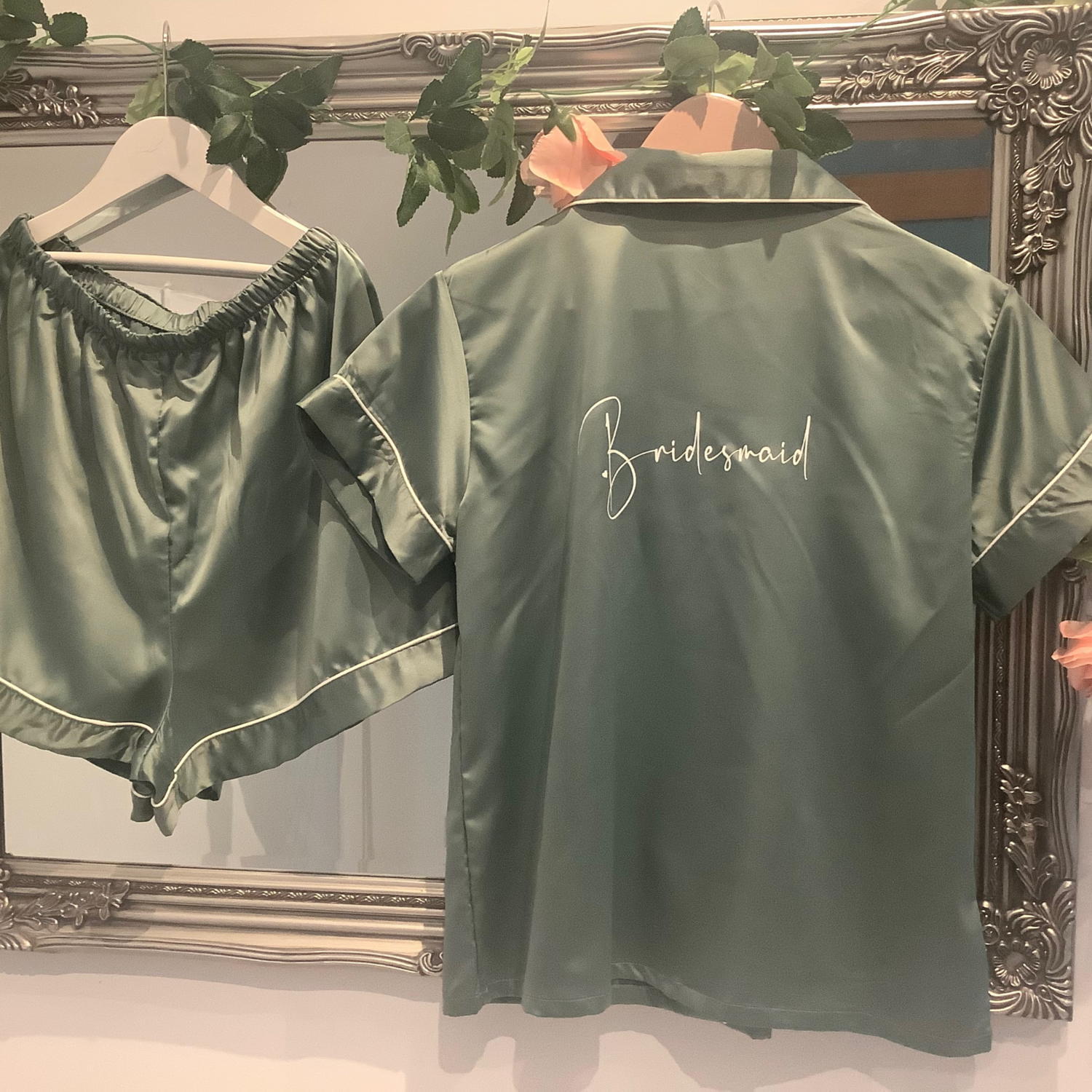 Bridesmaid satin pjs HELEN