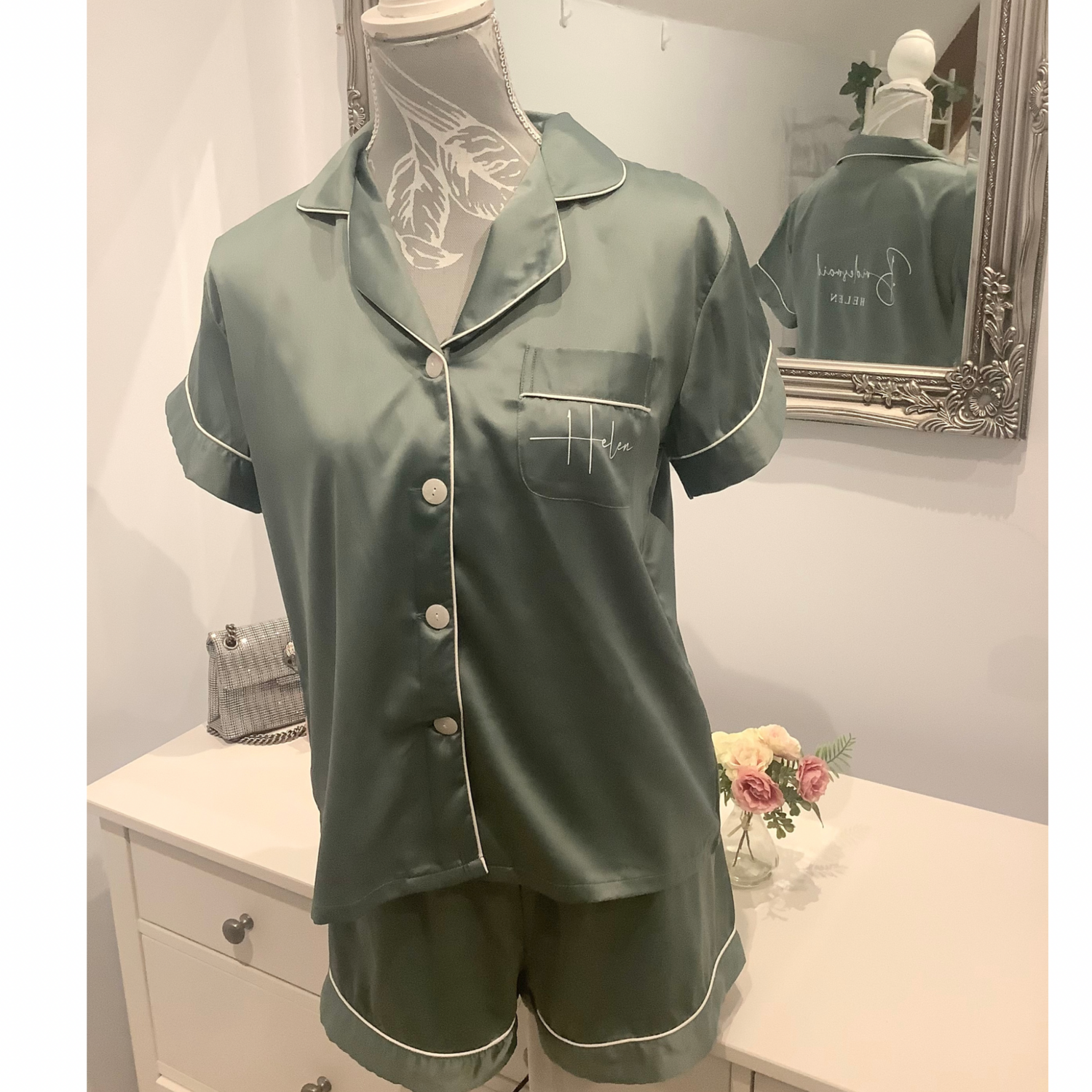 Bridesmaid satin pjs HELEN
