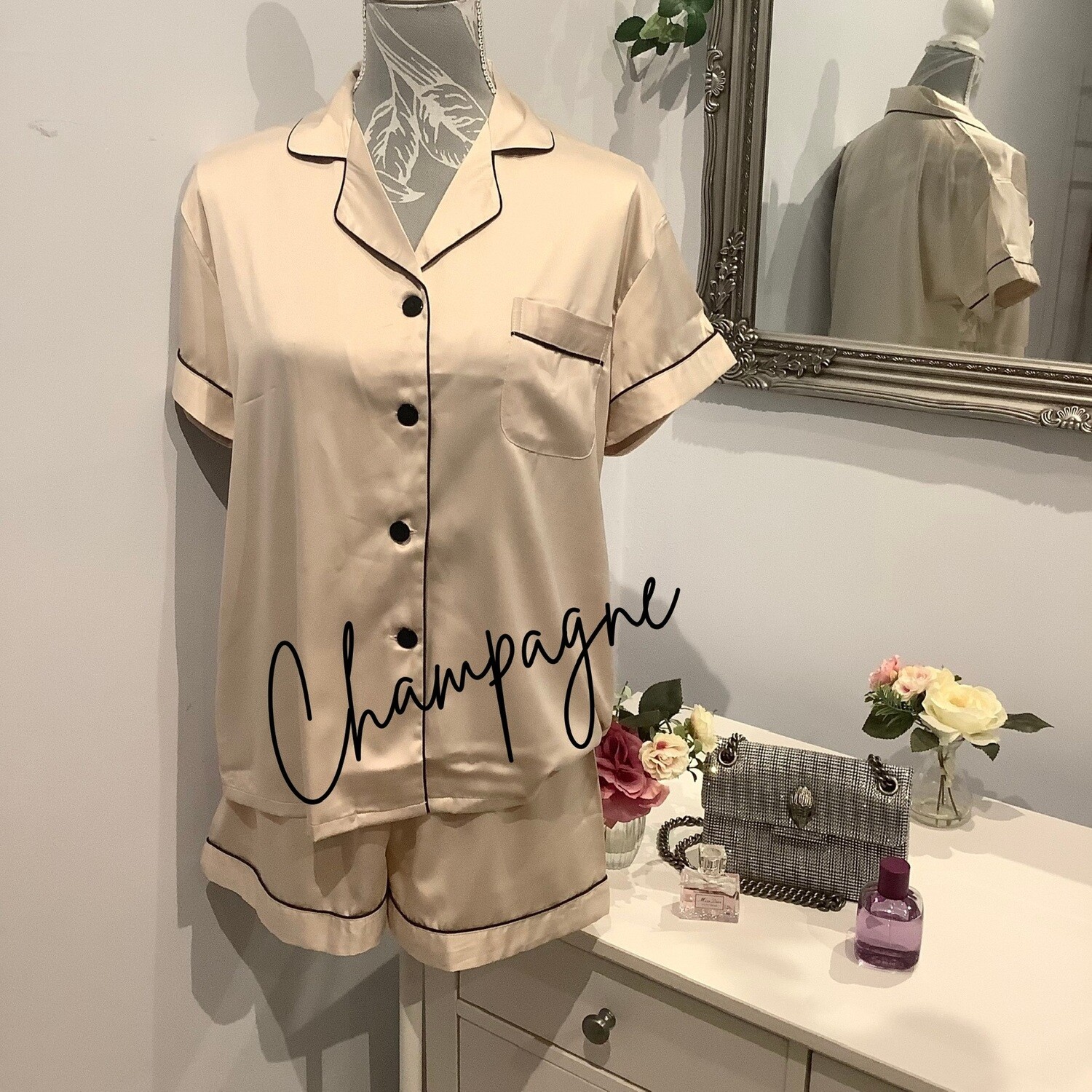 Bridesmaid satin pjs HELEN