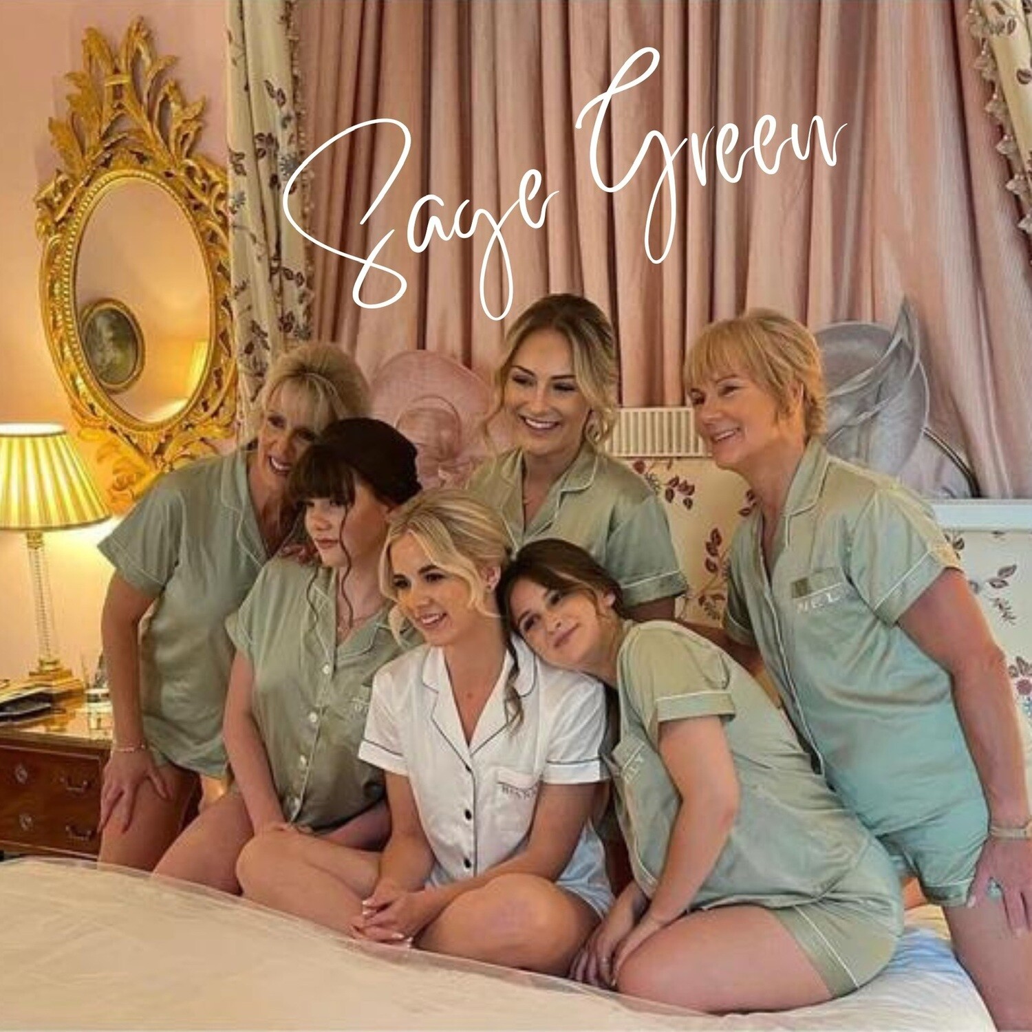 Bridesmaid satin pjs HELEN