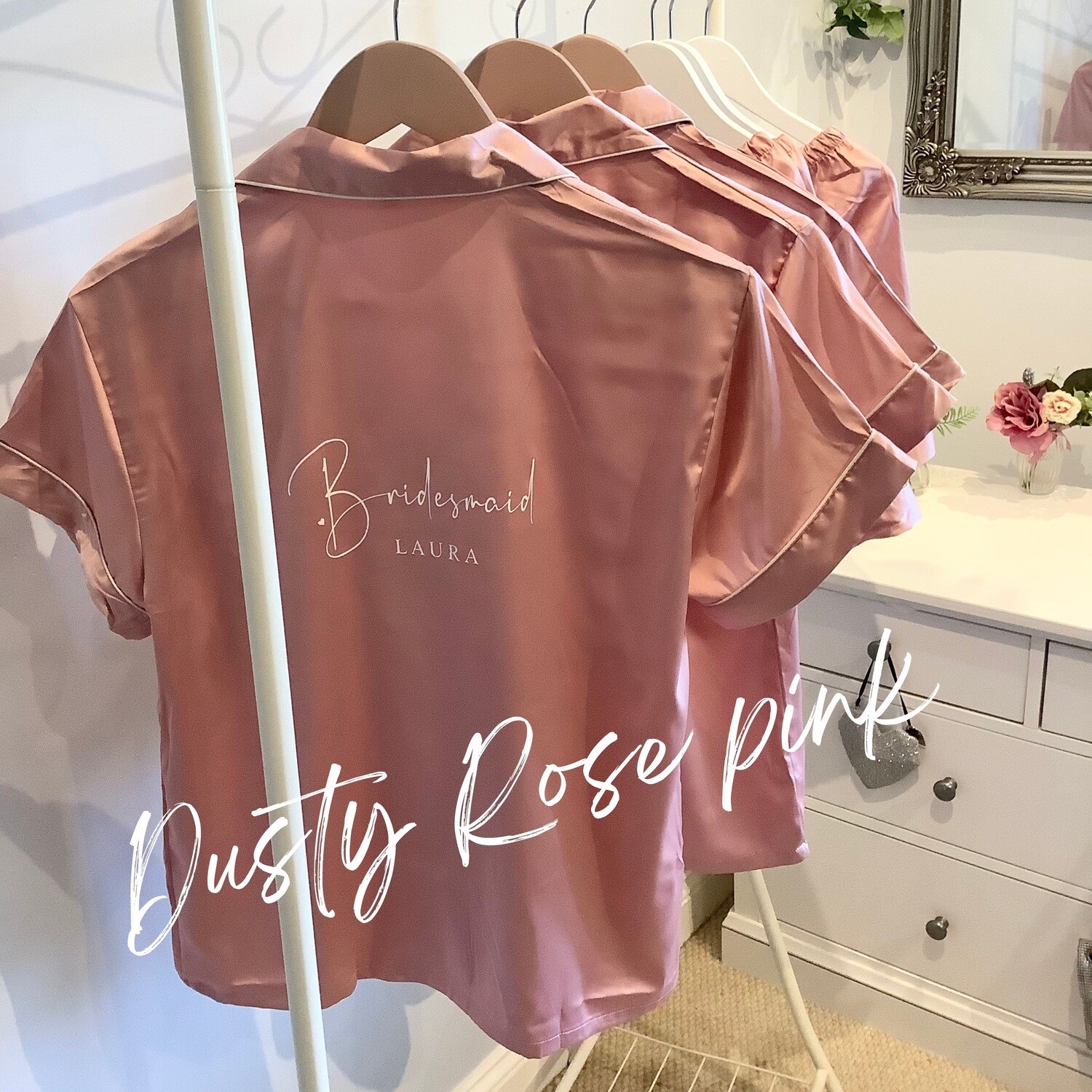Bridesmaid satin pjs HELEN