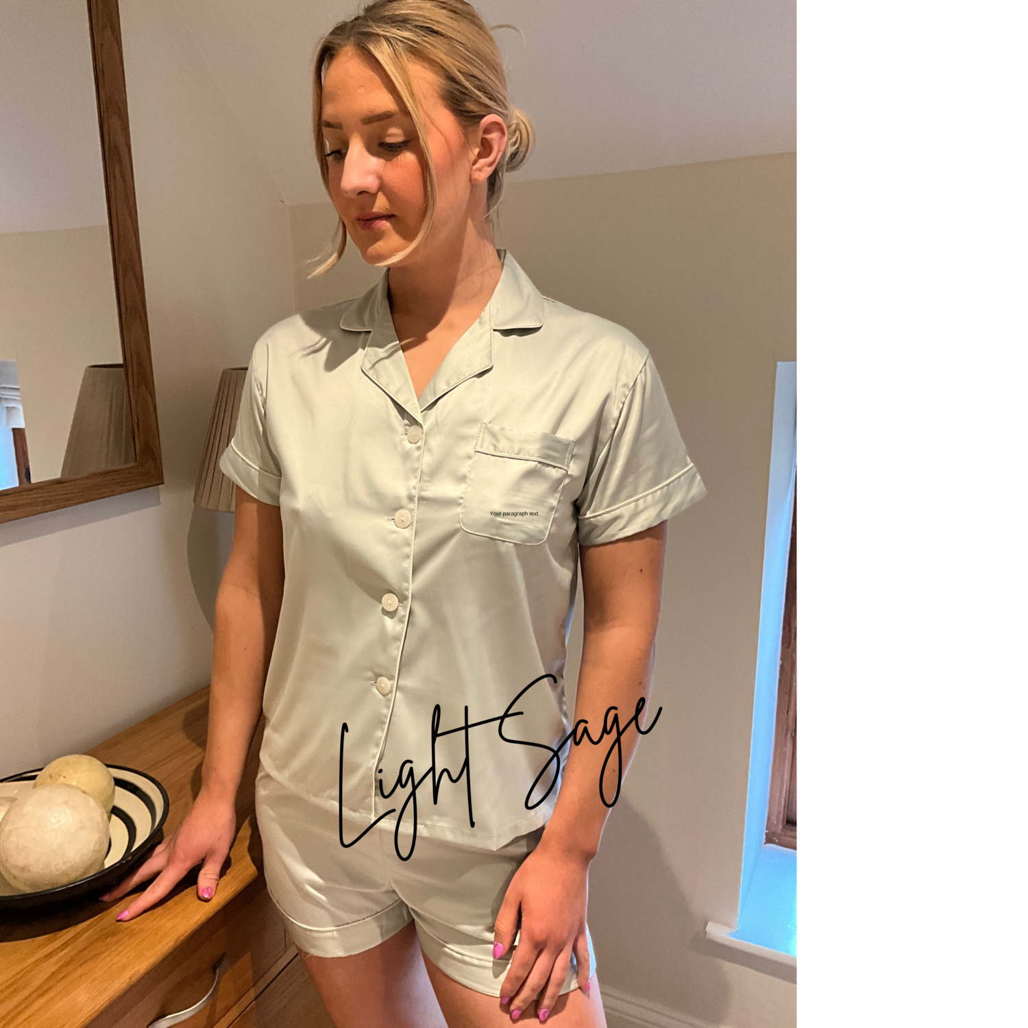 Bridesmaid satin pjs HELEN