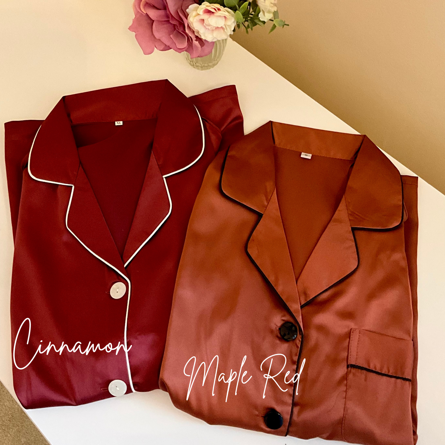 Bridesmaid satin pjs HELEN