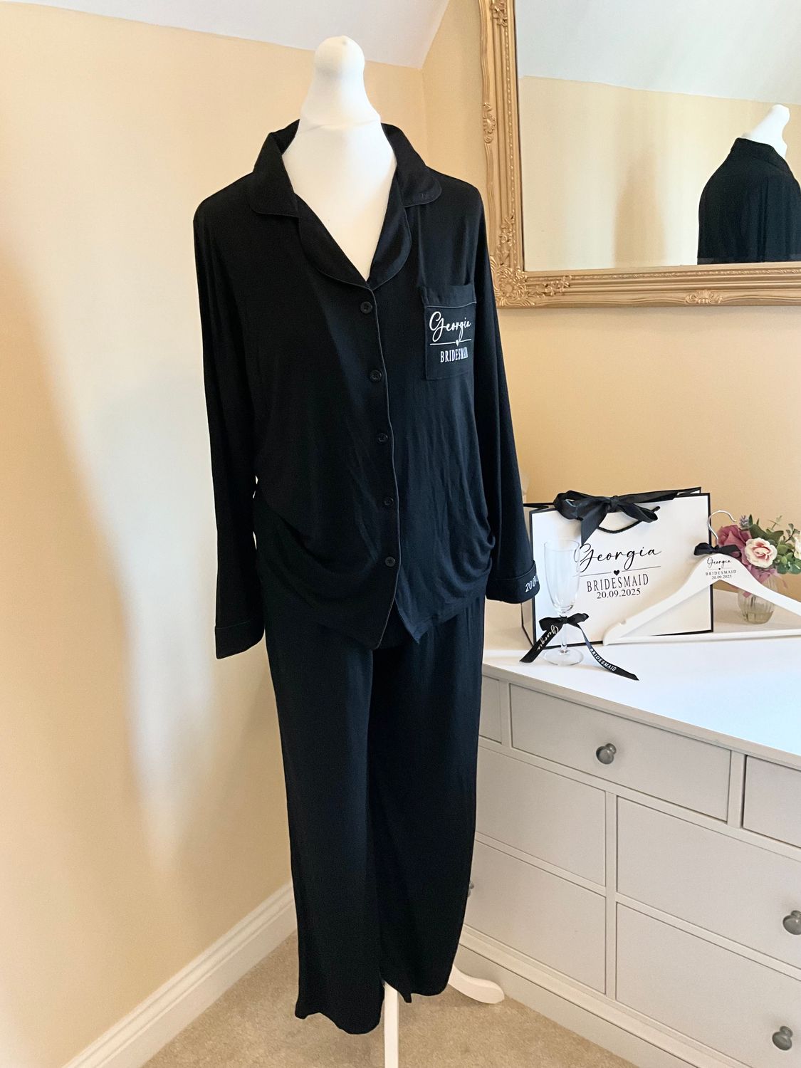 Build Your Own Bridesmaid Pyjama Gift Set – Personalised Bridal Party Gifts