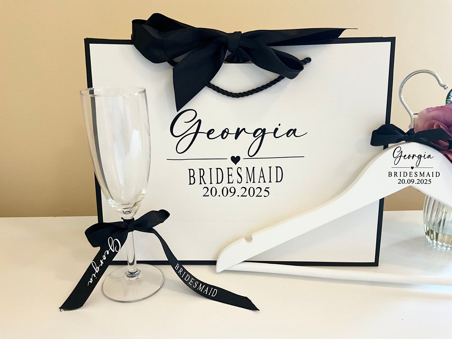 Build Your Own Bridesmaid Pyjama Gift Set – Personalised Bridal Party Gifts