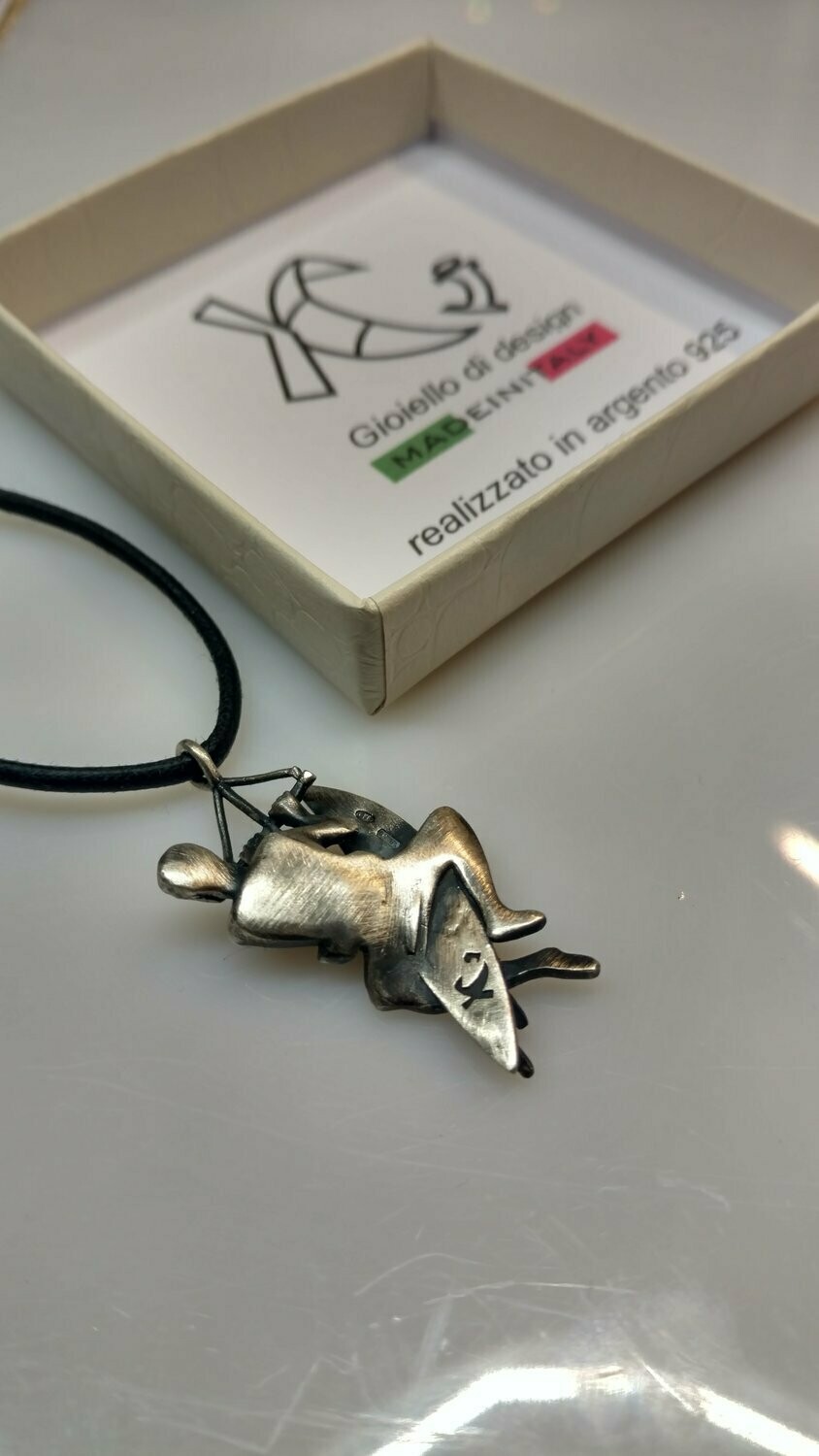 Rodeo in Argento antico