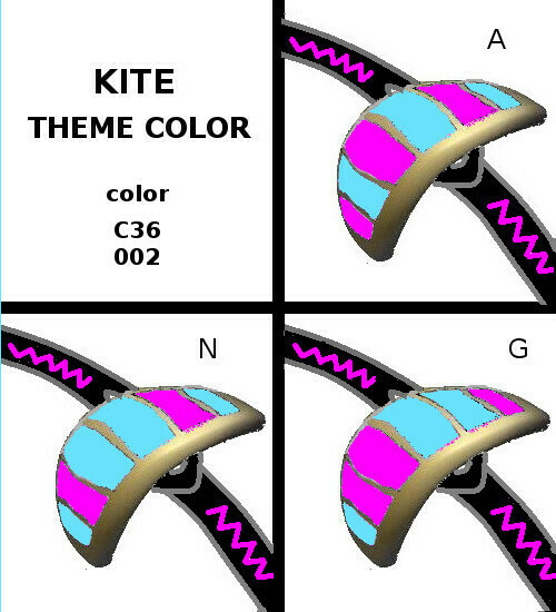 BKR - MISTRAL Fluo Pink / Turquoise