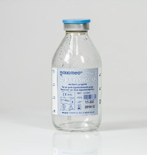 Vacuumbottle without Sodium citrate