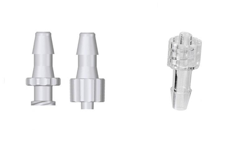 Polycarbonate  Luer Lock Barb Connectors