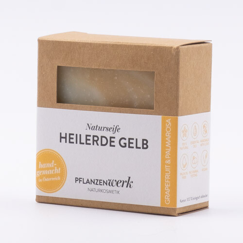 Naturseife HEILERDE GELB