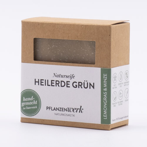 Naturseife HEILERDE GRÜN