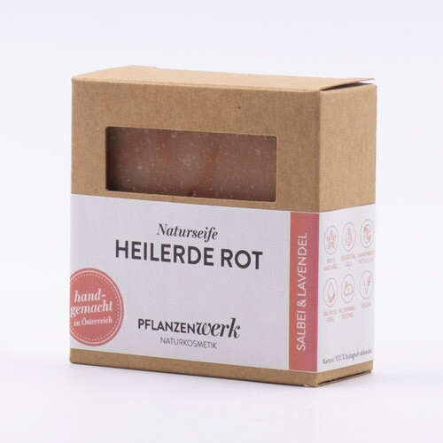 Naturseife HEILERDE ROT