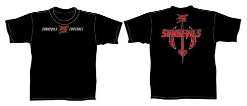 Black Salem SunDevil T-Shirt