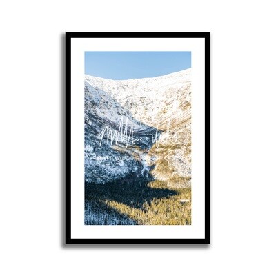 Hermit Lake and Tuckerman Ravine Framed Print