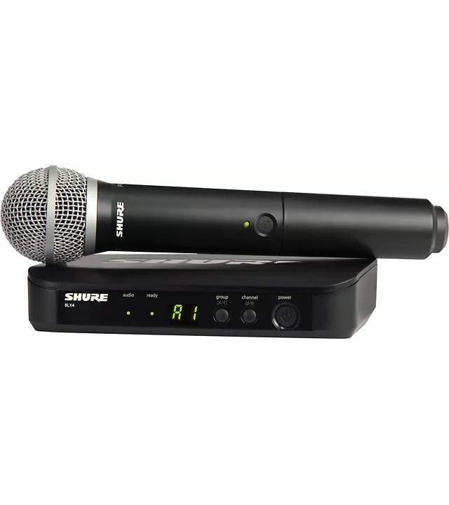 SHURE PG 58 WIRELESS MIC SYSTEM